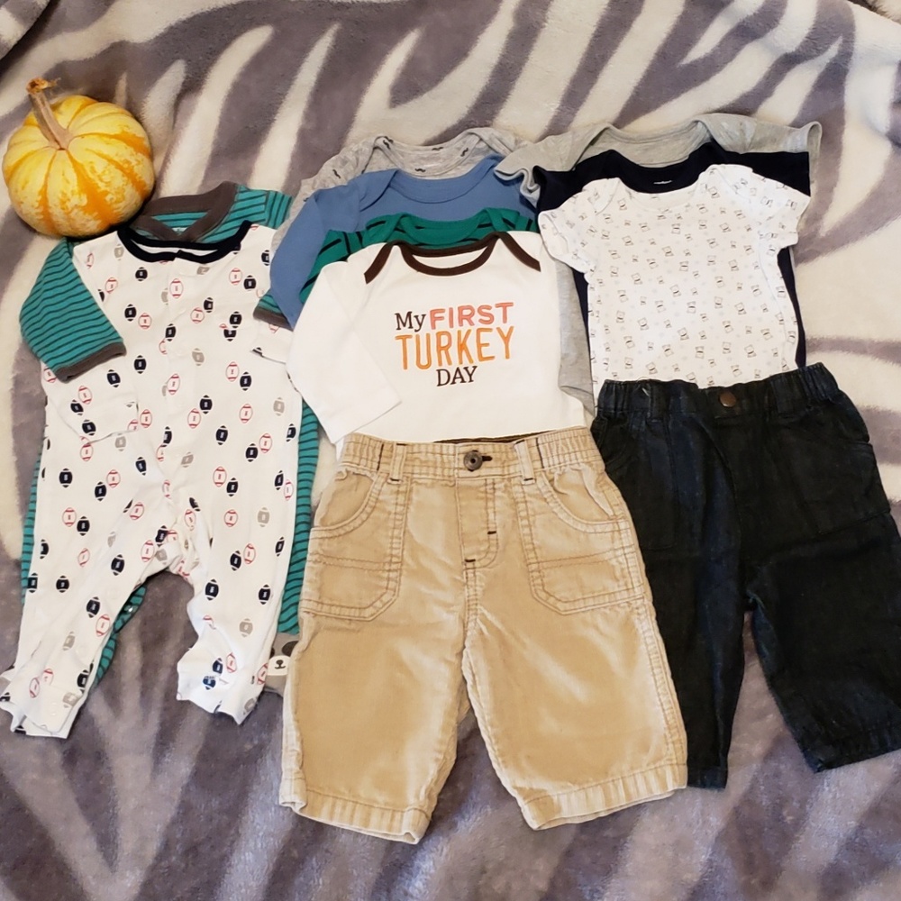 11 piece baby boy bundle 3M